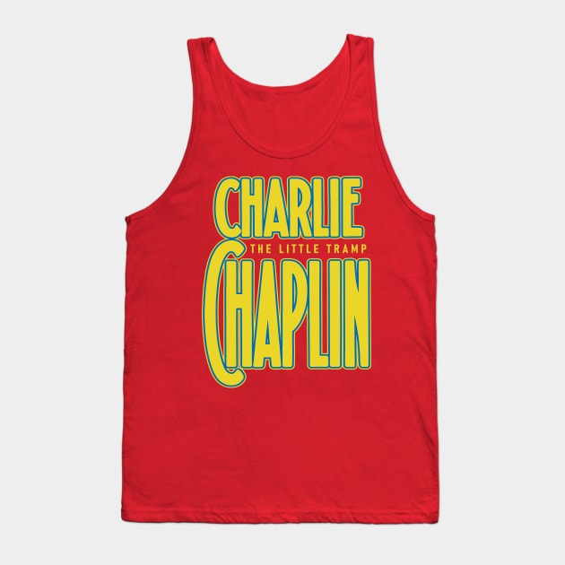 Charlie Chaplin: The Little Tramp Tank Top by Noir-N-More